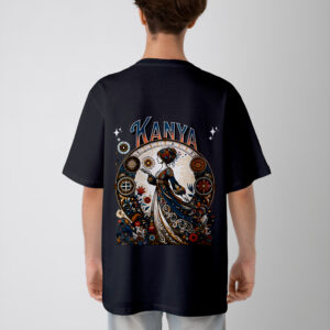 Spiritual Kanya (Virgo) Zodiac Sign Oversized T-Shirt