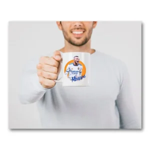 M Bappe Inspired Sports Coffee Mug